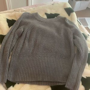 Gray sweater